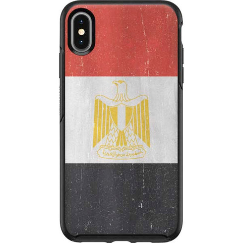 Egyptian Flag Distressed Otterbox Symmetry iPhone Skin